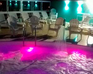 Pileta climatizada del Apart